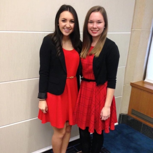 Red Express Dress - Picture 3 of 4